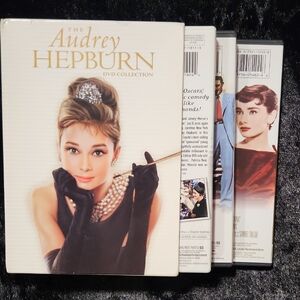Audrey Hepburn DVD Collection - Breakfast At Tiffany's Roman Holiday And Sabrina